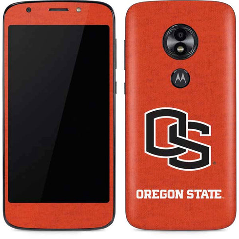 Oregon State University Orange Moto E5 Play Skin